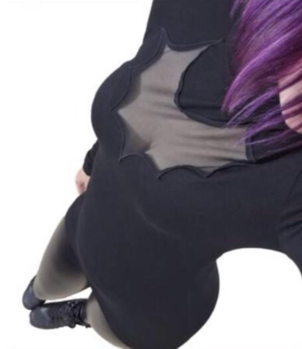 OCTAVE Gothic See Through Chest Long Dress (Ladies) (Black)