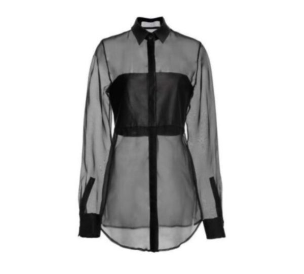 OCTAVE Gothic Long Net See Through Shirt (Ladies) (Black)