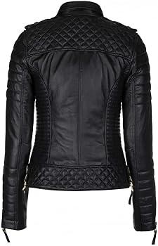 Double Zipped Rexin Biker Jacket - Image 2