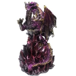 SACRED Purple Dragon Purple Fire Ornament (15cm)